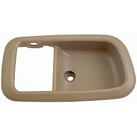 Help! By Dorman Interior Door Handle Bezel - Oak Plastic - 91342