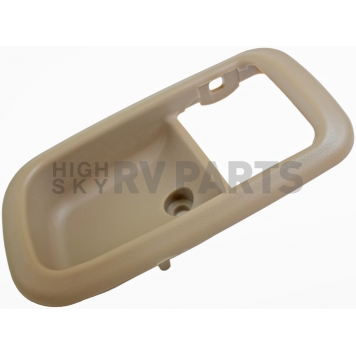 Help! By Dorman Interior Door Handle Bezel - Oak Plastic - 91343-2