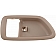Help! By Dorman Interior Door Handle Bezel - Fawn Plastic - 92872