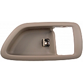 Help! By Dorman Interior Door Handle Bezel - Fawn Plastic - 92873