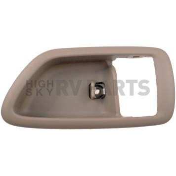 Help! By Dorman Interior Door Handle Bezel - Fawn Plastic - 92873