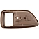 Help! By Dorman Interior Door Handle Bezel - Fawn Plastic - 92873