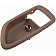 Help! By Dorman Interior Door Handle Bezel - Fawn Plastic - 92873
