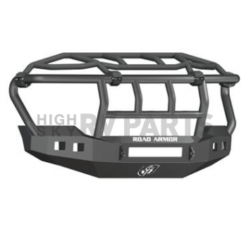 Road Armor Bumper Sahara Pre-Runner 1-Piece Design Steel Black - 611R3BNW