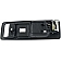 Help! By Dorman Interior Door Handle - Plastic Black Housing With Silver Lever Single - 92587