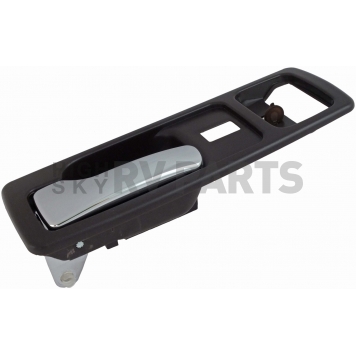Help! By Dorman Interior Door Handle - Plastic Brown Housing With Silver Lever Single - 92590-2