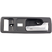 Help! By Dorman Interior Door Handle - Lever Plastic Gray Housing With Silver Lever Single - 92593