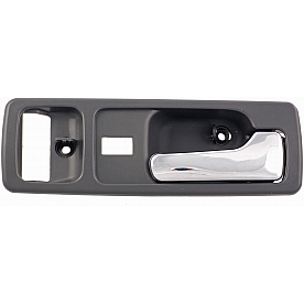 Help! By Dorman Interior Door Handle - Lever Plastic Gray Housing With Silver Lever Single - 92593