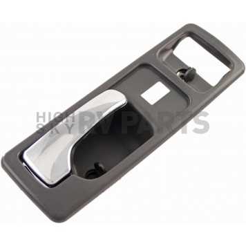 Help! By Dorman Interior Door Handle - Lever Plastic Gray Housing With Silver Lever Single - 92593-2