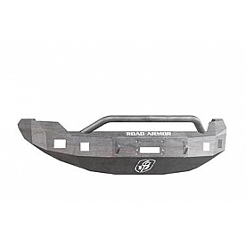Road Armor Bumper Stealth Pre-Runner 1-Piece Design Steel Natural - 613R4Z