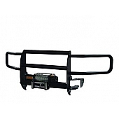 Mile Marker Grille Guard - 2-1/2 Inch Black Powder Coated Steel - 5034751