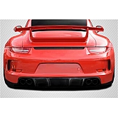 Extreme Dimensions Bumper 1-Piece Design Black Carbon Fiber - 113579