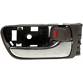 Help! By Dorman Interior Door Handle - Plastic Brown Housing With Silver Lever Single - 81252