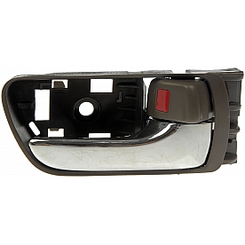 Help! By Dorman Interior Door Handle - Plastic Brown Housing With Silver Lever Single - 81252