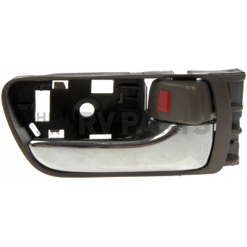 Help! By Dorman Interior Door Handle - Plastic Brown Housing With Silver Lever Single - 81252