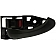 Help! By Dorman Interior Door Handle - Lever Plastic Black Single - 81253