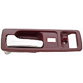 Help! By Dorman Interior Door Handle - Plastic Red Housing With Silver Lever Single - 92598