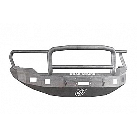 Road Armor Bumper Stealth Lonestar 1-Piece Design Steel Natural - 613R5Z