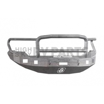 Road Armor Bumper Stealth Lonestar 1-Piece Design Steel Natural - 613R5Z