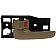 Help! By Dorman Interior Door Handle - Lever Plastic Brown Single - 81256
