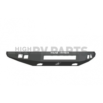 Road Armor Bumper Stealth 1-Piece Design Steel Black - 614R0BNW