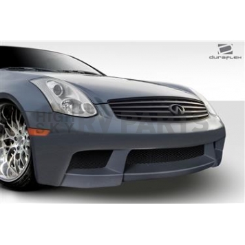 Extreme Dimensions Bumper 1-Piece Design Black Fiberglass - 112873