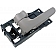 Help! By Dorman Interior Door Handle - Lever Plastic Gray Single - 81258