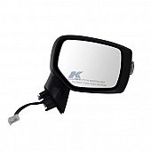 K-Source Exterior Mirror Electric OEM Black Single - 71527U