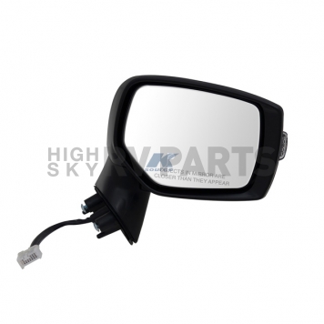 K-Source Exterior Mirror Electric OEM Black Single - 71527U