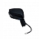 K-Source Exterior Mirror Electric OEM Black Single - 71527U