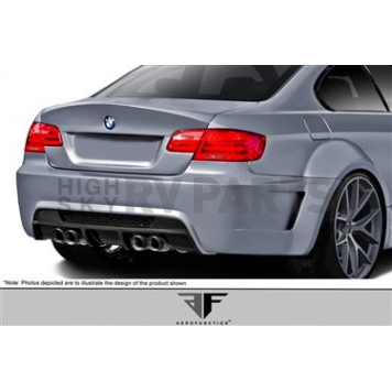 Extreme Dimensions Bumper 1-Piece Design Gray Fiberglass - 112892
