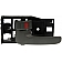 Help! By Dorman Interior Door Handle - Lever Plastic Dark Gray Single - 81259