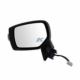 K-Source Exterior Mirror Electric OEM Black Single - 71528U