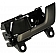Help! By Dorman Interior Door Handle - Lever Plastic Dark Brown Single - 81261