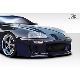 Extreme Dimensions Bumper 1-Piece Design Black Fiberglass - 113041