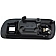 Help! By Dorman Interior Door Handle - Lever Plastic Black Single - 92648