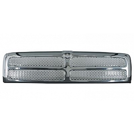 Street Scene Grille - Silver Steel - 95078516