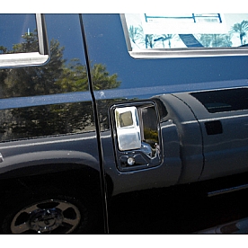 TFP (International Trim) Exterior Door Handle Cover - Silver Stainless Steel - 440L