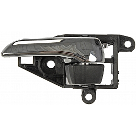 Help! By Dorman Interior Door Handle - Plastic Silver Lever With Black Knob Single - 81265