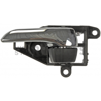 Help! By Dorman Interior Door Handle - Plastic Silver Lever With Black Knob Single - 81265