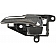 Help! By Dorman Interior Door Handle - Plastic Silver Lever With Black Knob Single - 81265