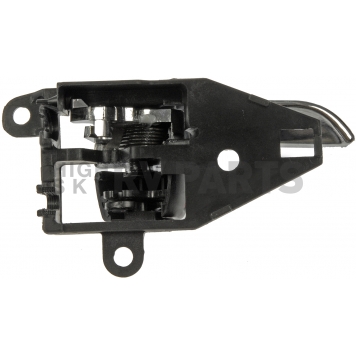 Help! By Dorman Interior Door Handle - Plastic Silver Lever With Black Knob Single - 81265-1
