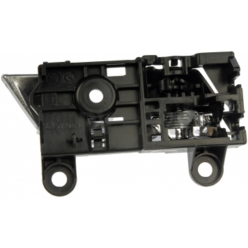 Help! By Dorman Interior Door Handle - Plastic Silver Lever And Black Knob Single - 81266-1