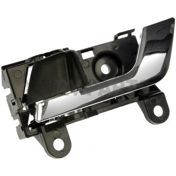 Help! By Dorman Interior Door Handle - Plastic Silver Lever And Black Knob Single - 81266-2