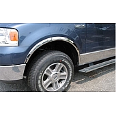 B & I Fender Trim - Full Wheel Well Stainless Steel Chrome Plated - 742