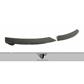 Extreme Dimensions Bumper Extension High Gloss Black Carbon Fiber - 108603