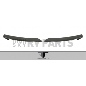 Extreme Dimensions Bumper Extension High Gloss Black Carbon Fiber - 108603-1
