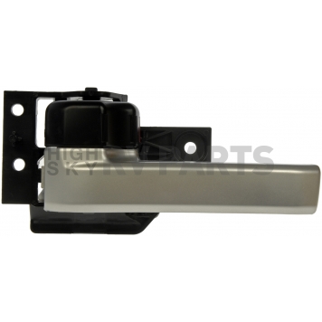 Help! By Dorman Interior Door Handle - Plastic Black Housing With Silver Lever And Black Knob Single - 81269
