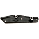 Help! By Dorman Interior Door Handle - OEM Plastic Ebony Single - 82082