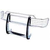 Go Rhino Safety Division Grille Guard - Chrome Plated Steel - 3324MC